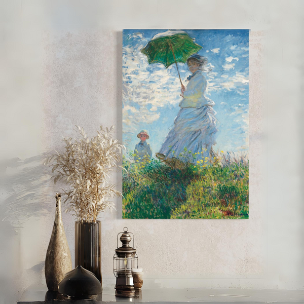 Madame Monet and Her Son by Claude Monet | Ready to hang | Giclee Print