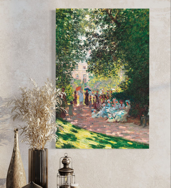 The Parc Monceau by Claude Monet | Ready to hang | Giclee Print