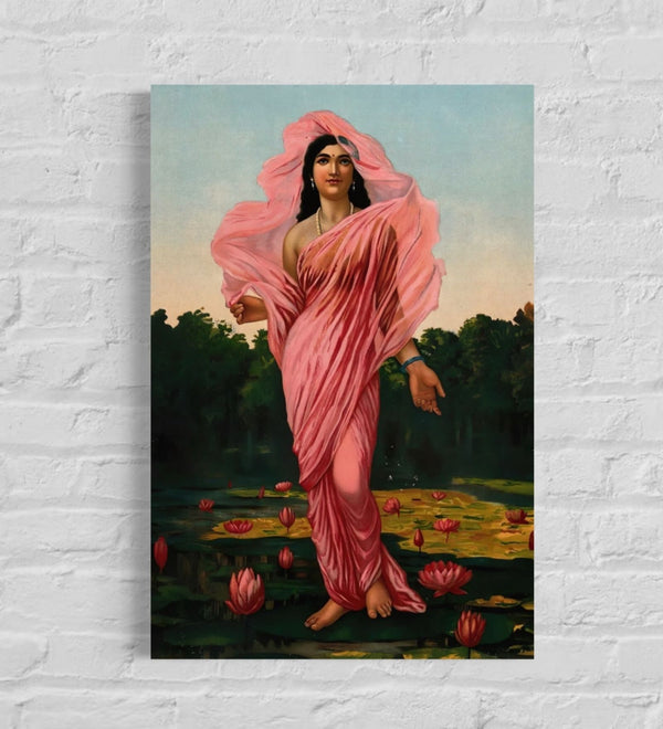 Padmini by Raja Ravi Varma | Famous Canvas Painting