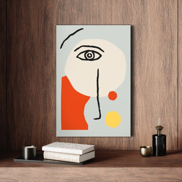 Radiant Reverie: Henri Matisse Abstract Face Art Canvas Print