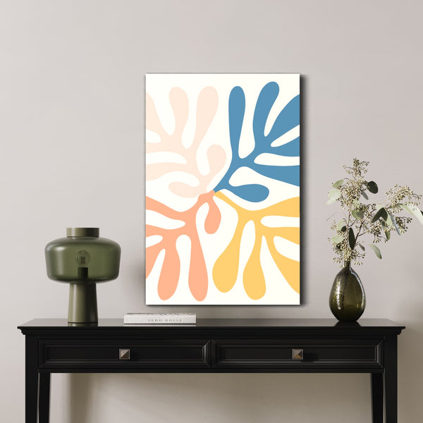 Floral Pattern Flower Canvas Giclee Prints - 24x16 & 30x20 Inches | floral canvas painting | Blossoming Beauty