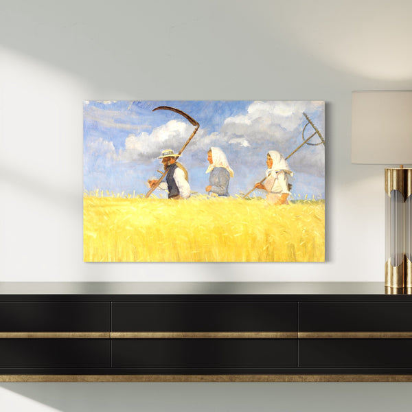 Harvester By Anna Ancher : A Timeless Masterpiece in Stunning Canvas Giclee Prints