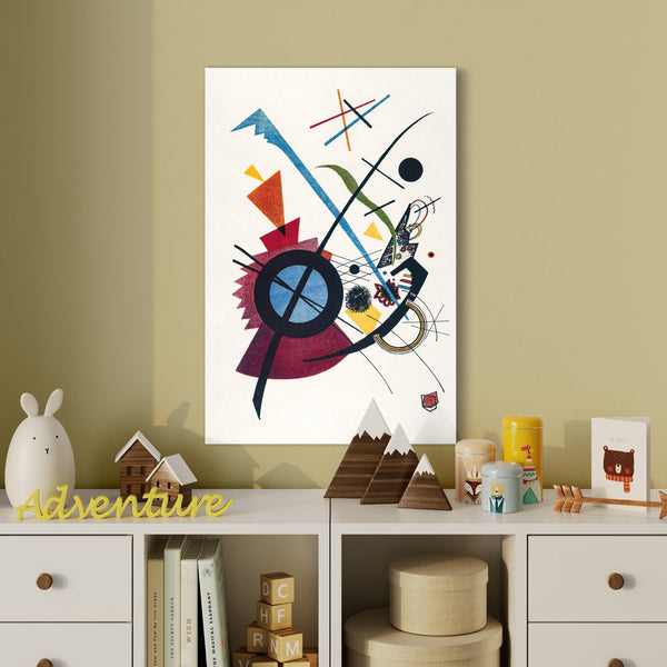 Violet, 1923 Canvas Giclée Print by Wassily Kandinsky | World Famous Painting | Vivid Expression