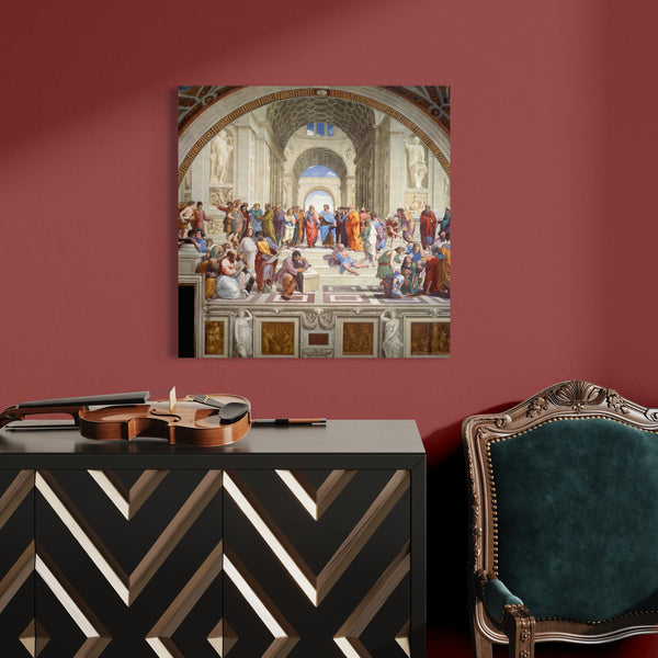 The School of Athens By Raphael Canvas Giclee Print | World Famous Painting | Majestic Masterpiece