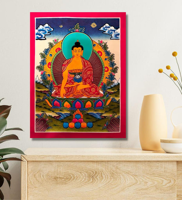 Buddha Canvas Painting | Zen Harmony | Ready to hang