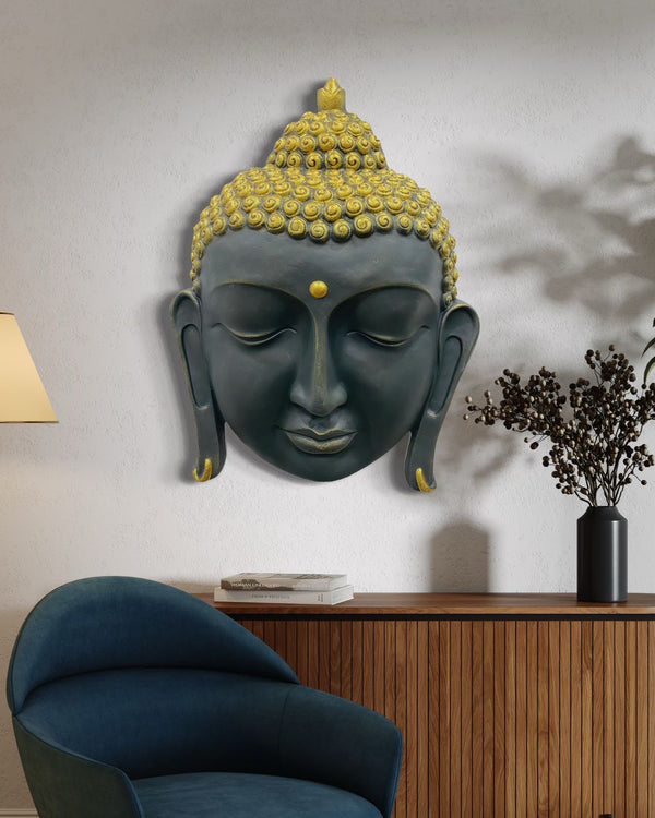 3 feet Buddha Face Wall Hanging