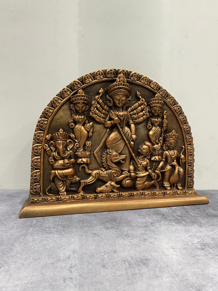 Maa Durga 3D Relief Sculpture