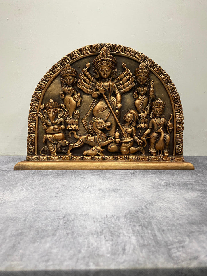 Maa Durga 3D Relief Sculpture