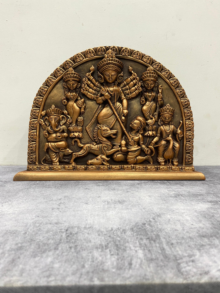 Maa Durga 3D Relief Sculpture