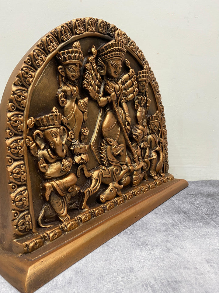 Maa Durga 3D Relief Sculpture