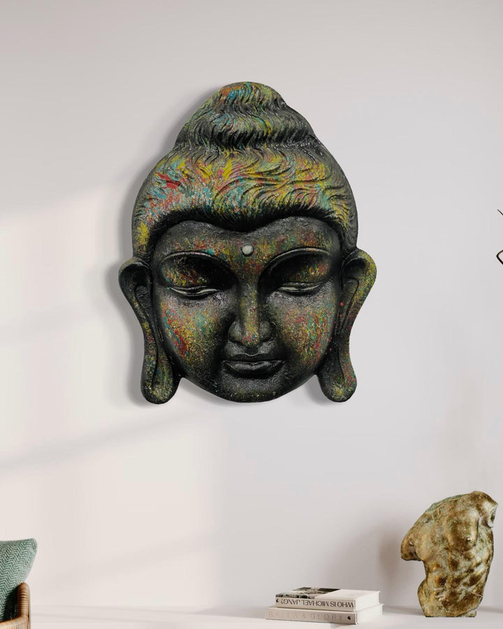 2 feet Buddha Face Wall Hanging