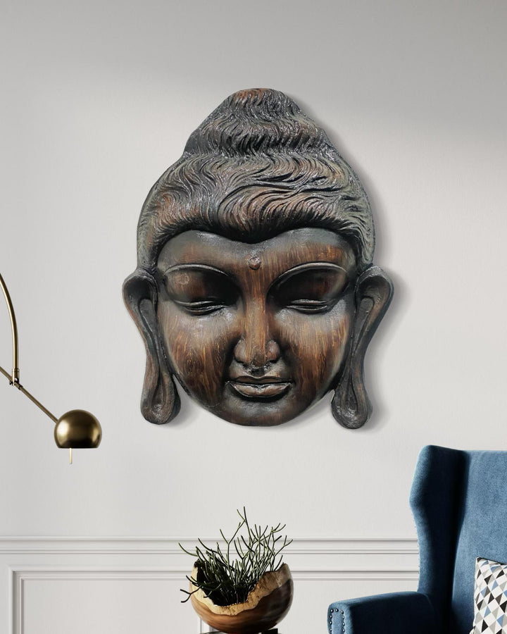 2 feet Buddha Face Wall Hanging