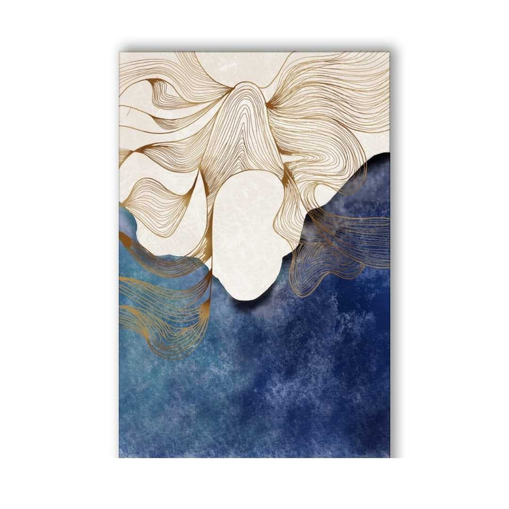 Abstract Canvas Painting in India -Set of 3 | High Quality Giclee Print Gallery Wrapped | Ready to hang.