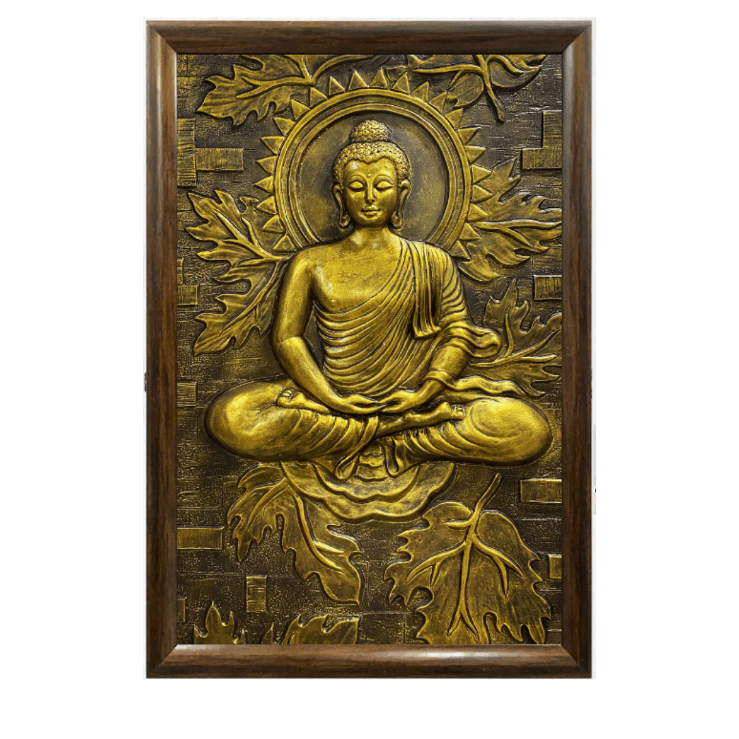 Meditating Buddha wall art for home decor online - Artociti - artociti