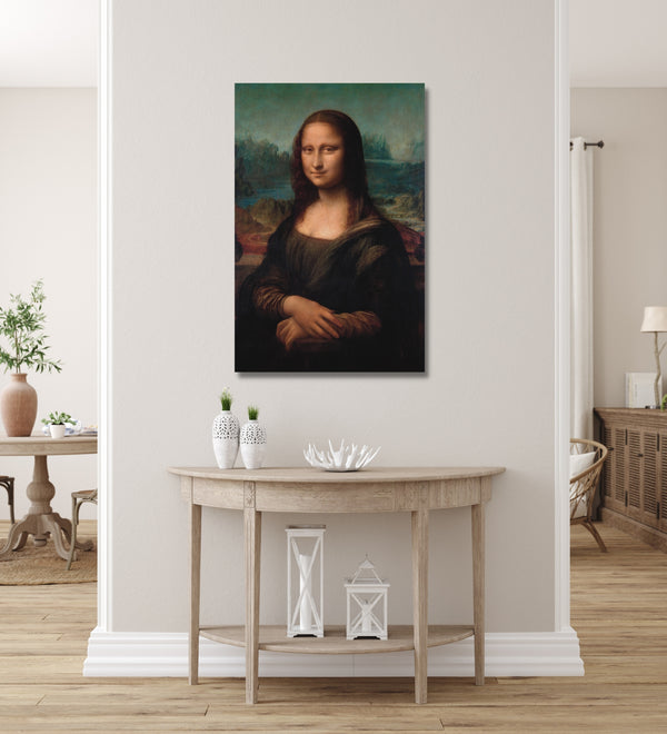 World famous Leonardo Da Vinci paintings Mona lisa painting