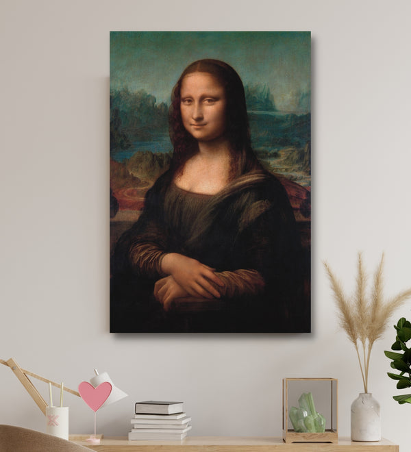 World famous Leonardo Da Vinci paintings Mona lisa painting