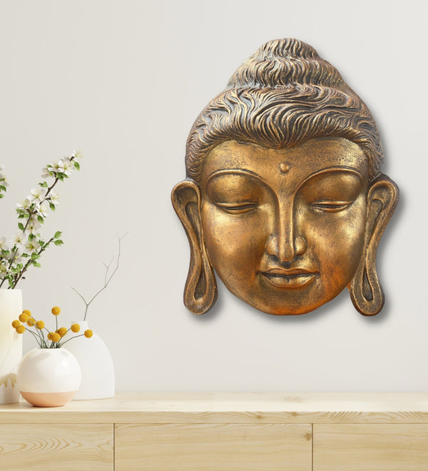 2 feet Buddha Face Wall Hanging