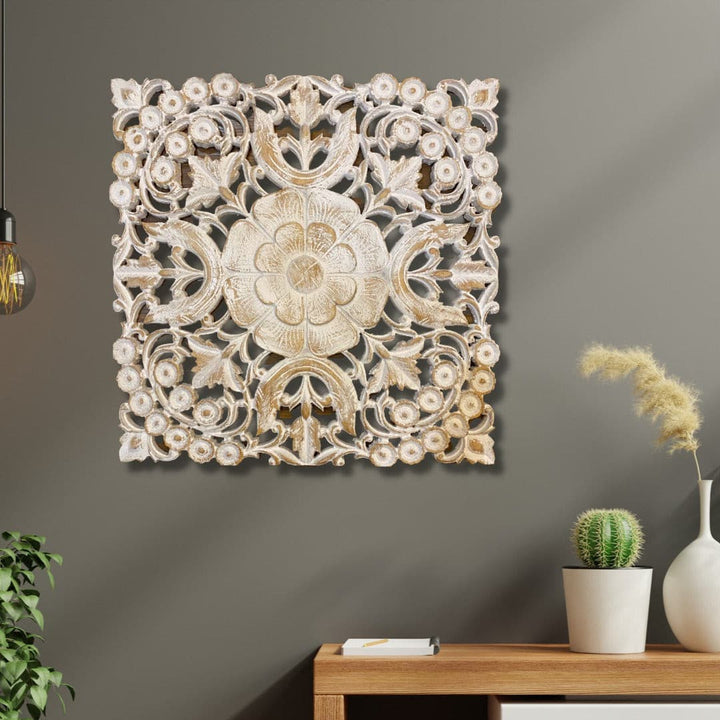 Solid Wood Jali Wall Art