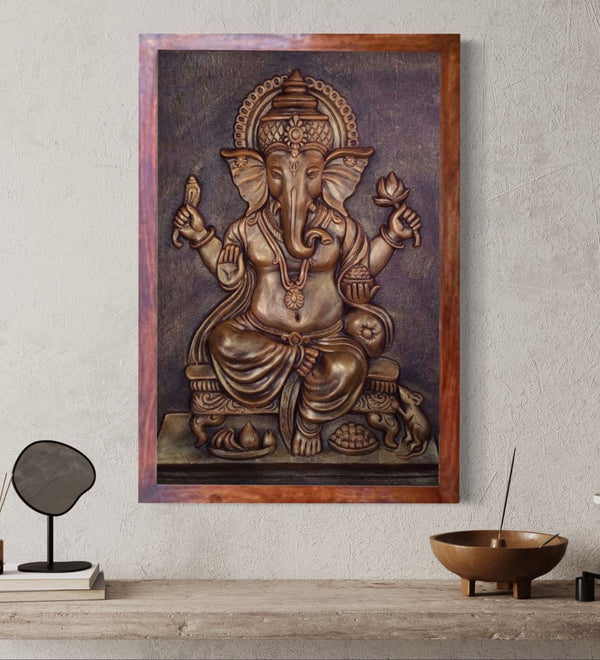Buy Ganesh Wall Hanging: Blessings for Every Home - artociti