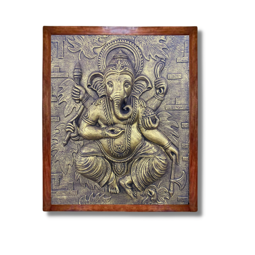 Beautiful Lord Ganesha wall art for home decor - Artociti - artociti